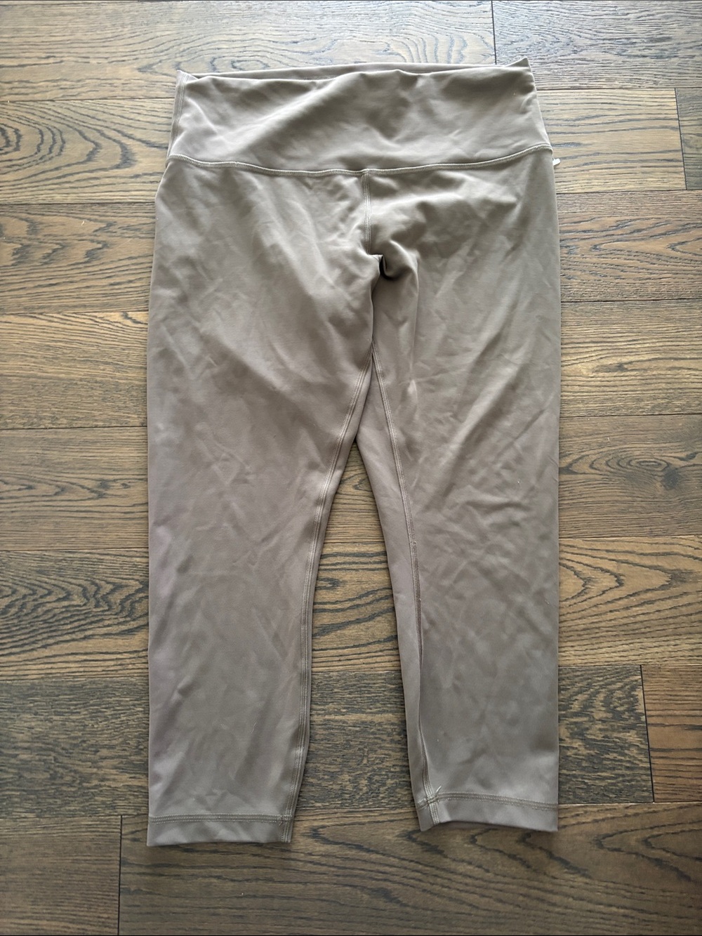 Lululemon Women High-Waist Align Cropped Leggings Sage Green sz 14